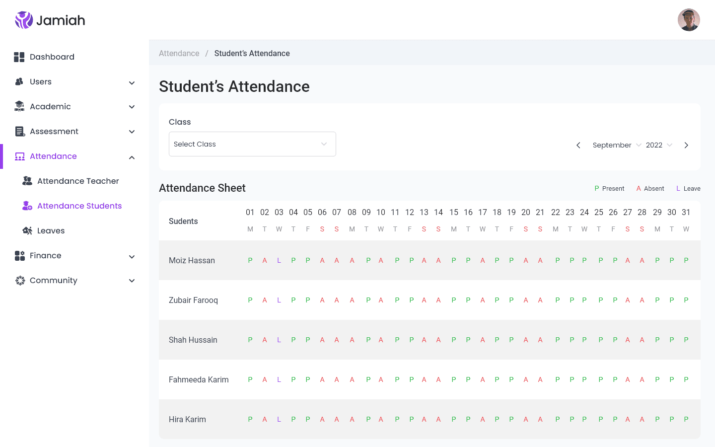 Attendance Management